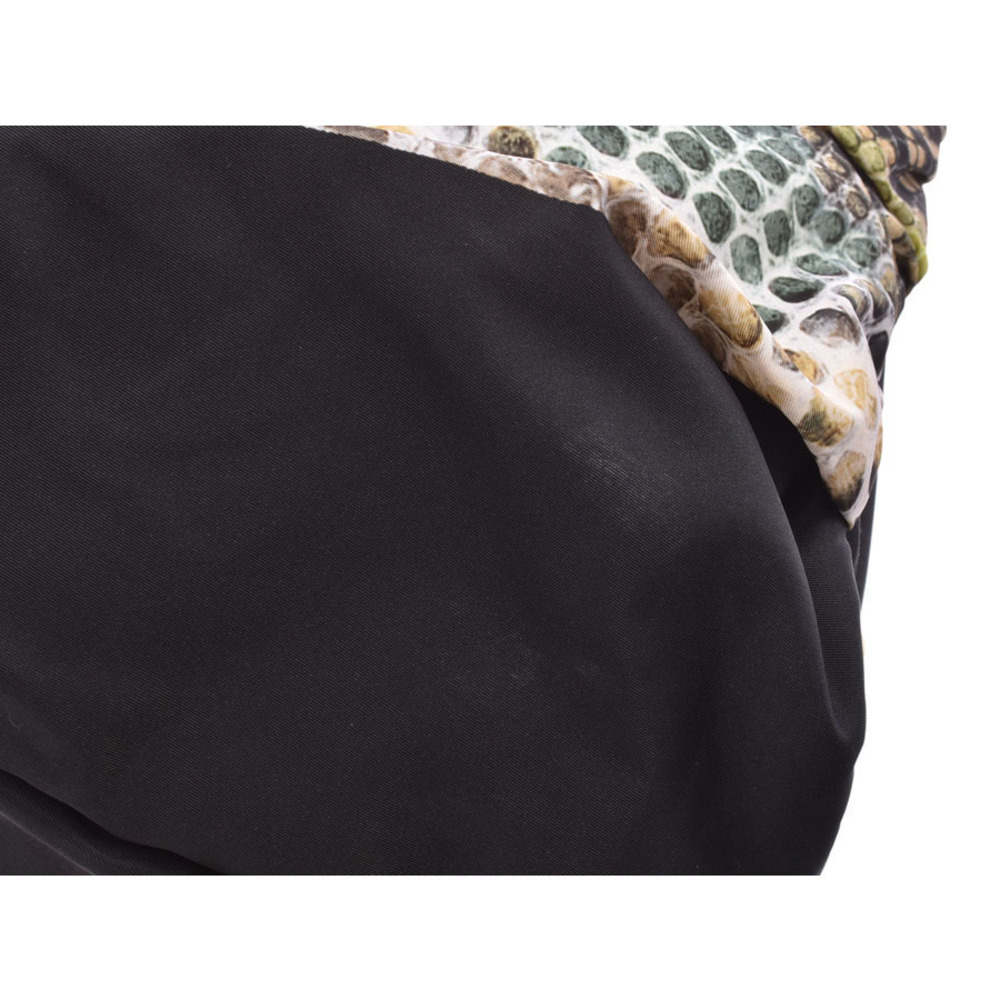 Prada Tote Bag Black Python Nylon Nappa - image 7